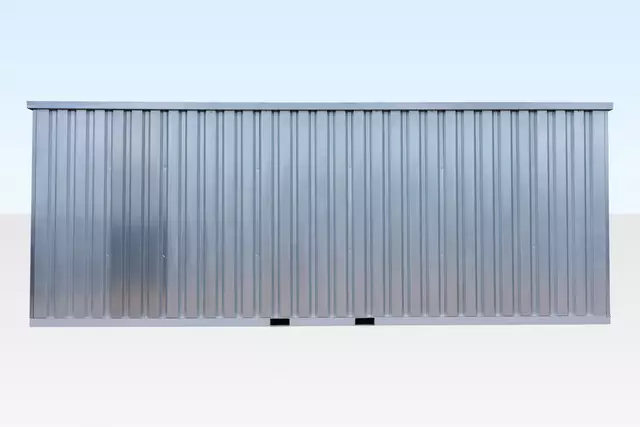 Storage-Tech Product Image: 20ft XL Series Storage Container (side, grey)