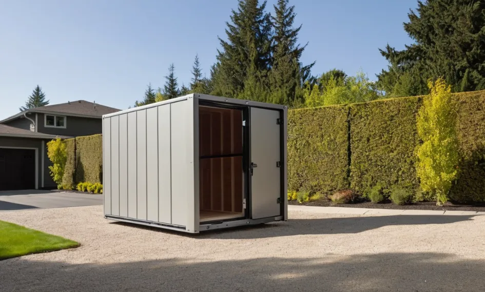 Driveway Storage Pod Delivery & Placement Guide StorageTech