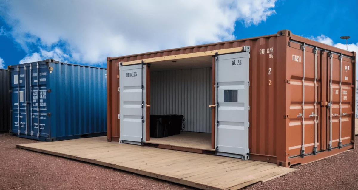 Shipping Container Sheds