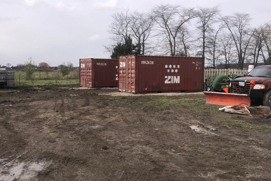 Can a Shipping Container Be Placed on Grass? Expert Tips StorageTech